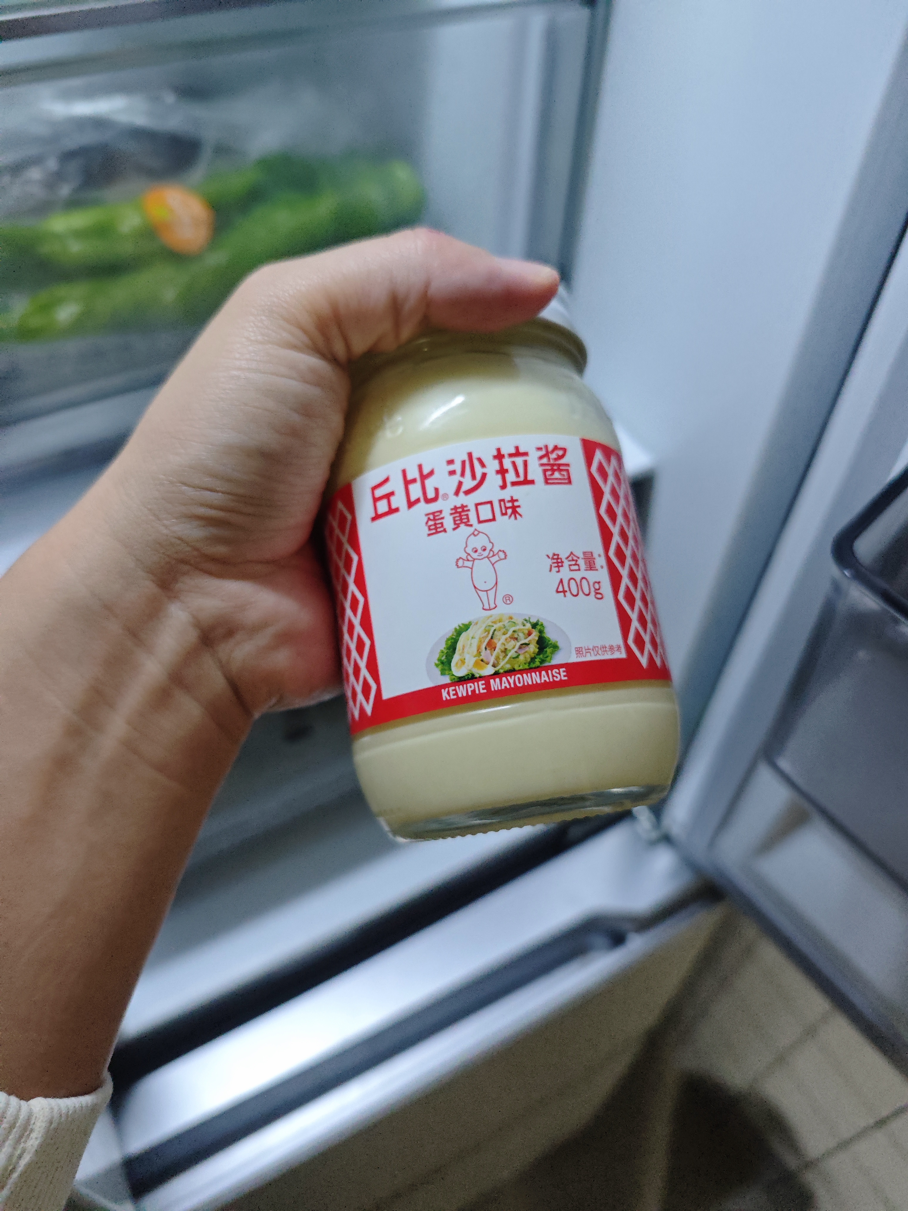 丘比沙拉酱 蛋黄酱 400g*1瓶 调味品 土豆泥沙拉酱水果蔬菜美乃滋 实拍图