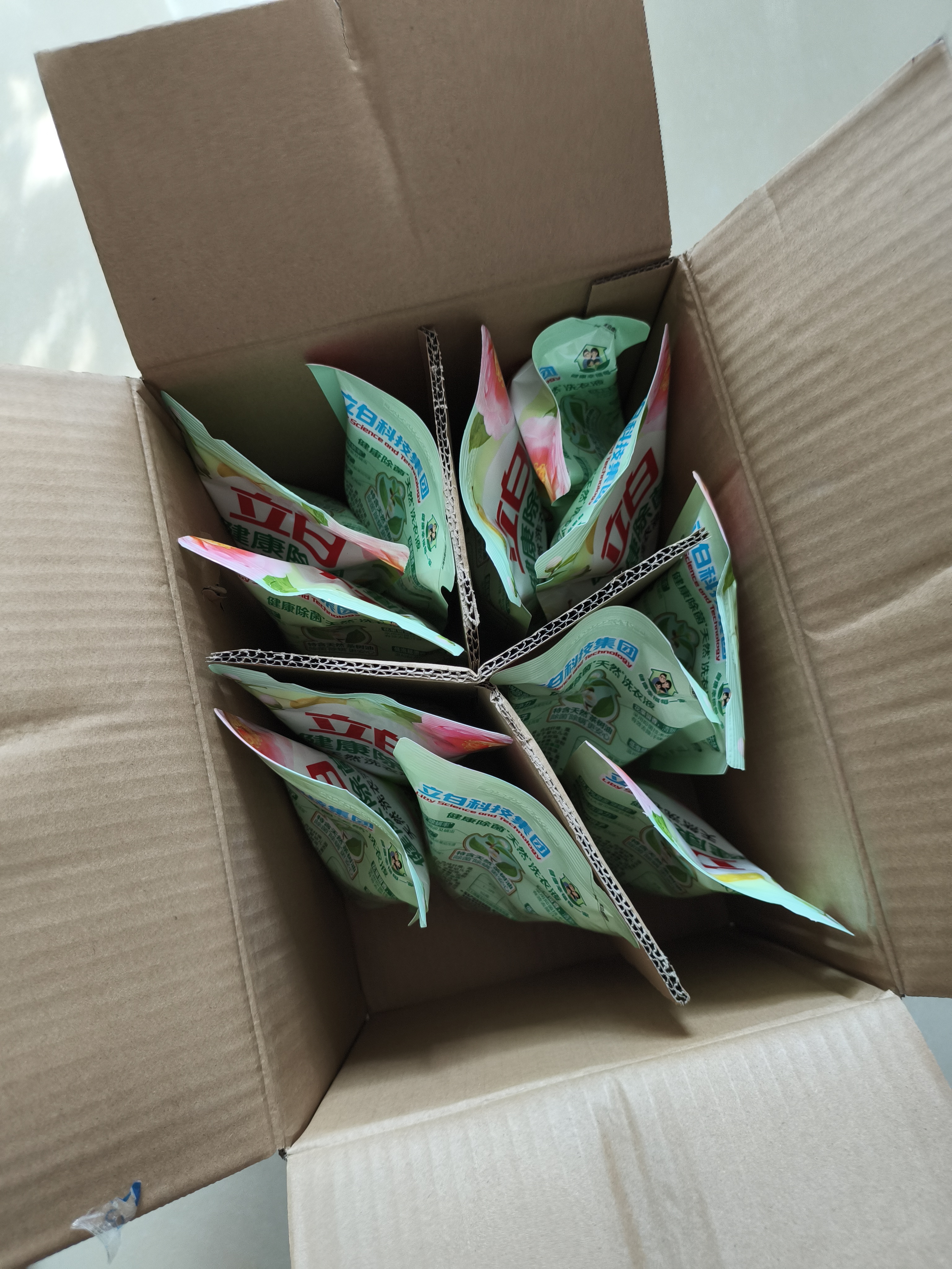 立白健康除菌天然洗衣液12斤手洗机洗15分钟快洗留香除螨抑菌祛味去渍 实拍图