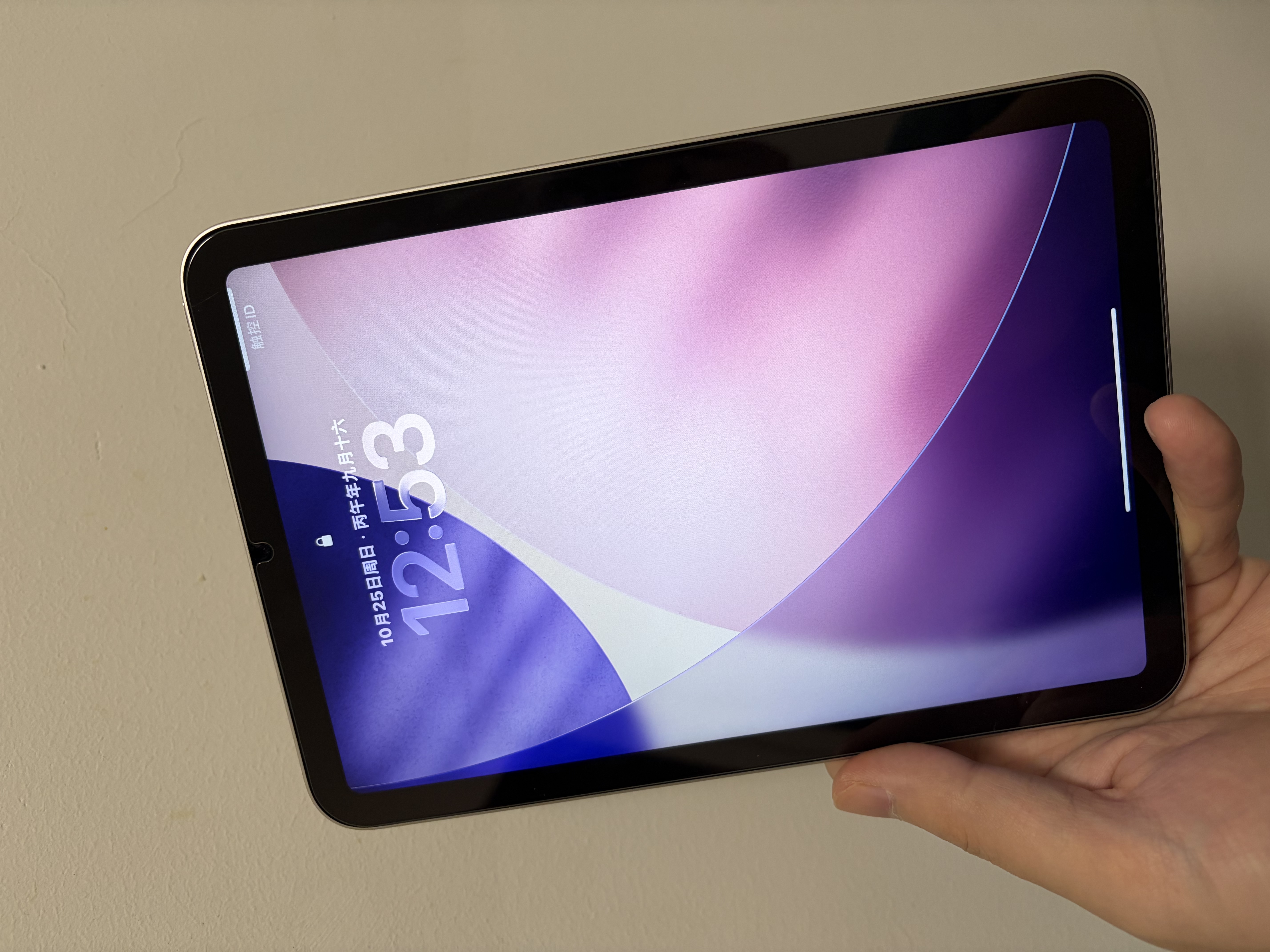 Apple/苹果 iPad mini (A17 Pro) 8.3英寸 平板电脑(128G WLAN版mini7MXN83CHA)星光色 实拍图
