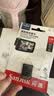 Sandisk闪迪128GB TF（MicroSD）4K内存卡 行车记录仪 监控摄像头专用 循环录制10,000小时 高耐用存储卡 实拍图