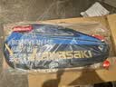 川崎（KAWASAKI）羽毛球包单肩背包网球包男女独立鞋袋羽毛球拍包8327藏青 实拍图