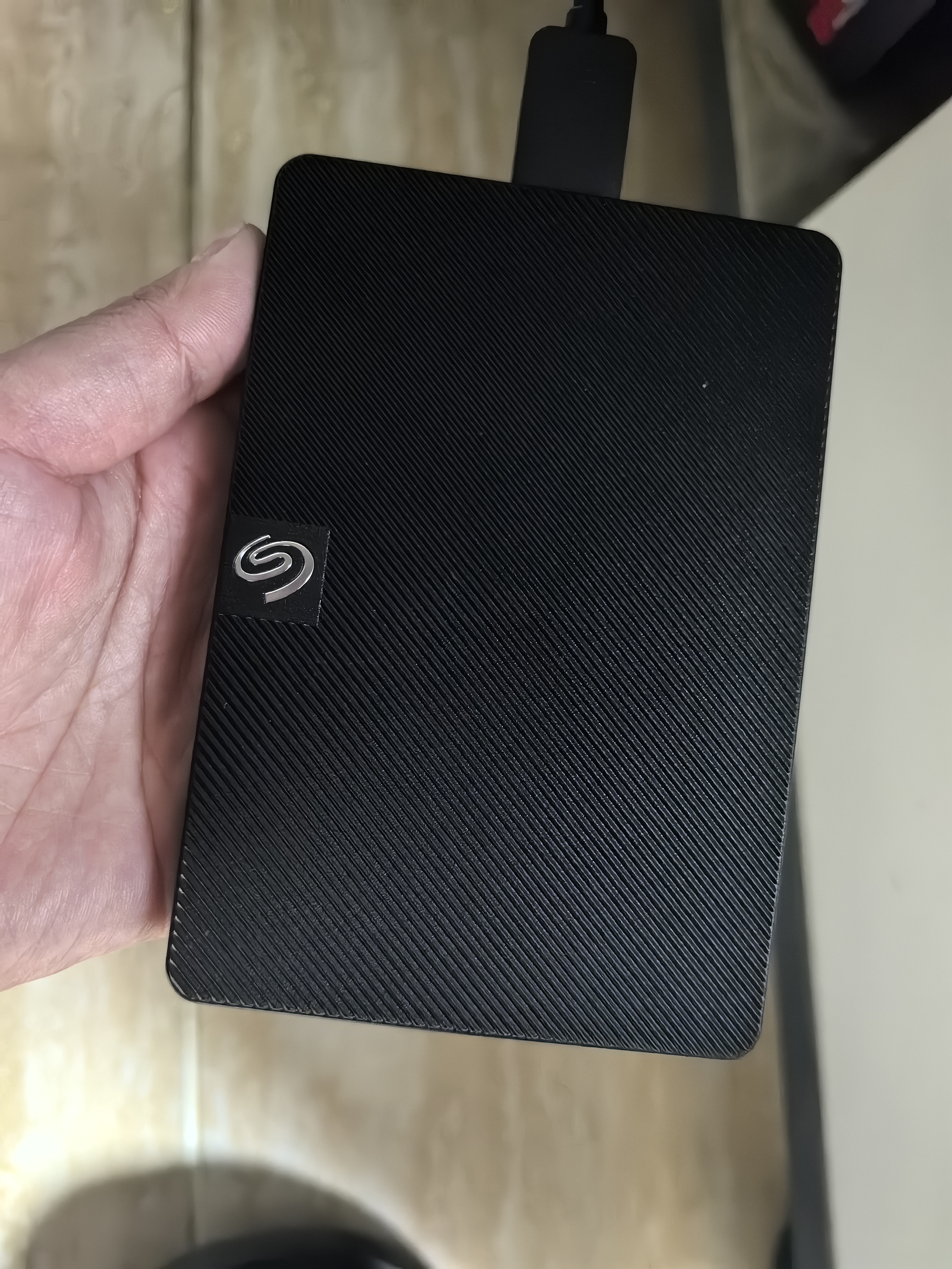 希捷（SEAGATE）移动硬盘1TB 2.5英寸便携大容量外接办公存储USB3.0硬盘 500GB 硬盘磁盘智能存储u盘储存内存 黑色 【经典雅黑+可开发票】 500GB 保修三年+数据恢复 实拍图