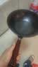 京严传家老炒锅铁锅无涂层炒菜不粘锅家用精铁锅具燃气电磁炉用已开锅 【灶具通用】适合3-5人  赠盖铲  直径 32cm 百年工艺｜传统铁锅｜健康不沾 实拍图