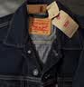 Levi's李维斯情侣同款美式经典复古休闲时尚潮牌修身牛仔夹克外套 深蓝色 L 实拍图