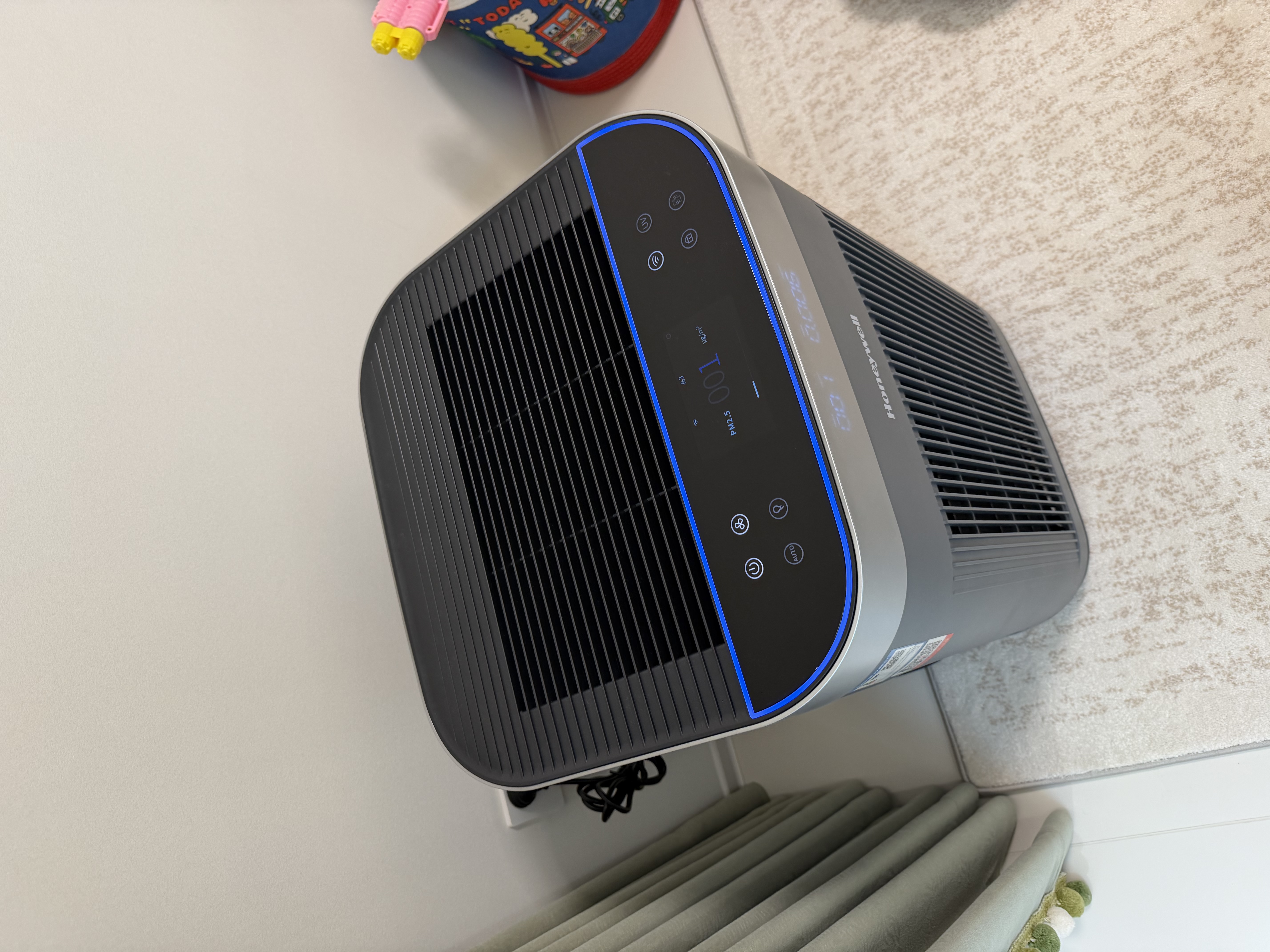 霍尼韦尔（Honeywell）空气净化器大空间除甲醛消毒新房专用除细菌病毒异味母婴认证睡眠静音净化机H-Speed pro 实拍图