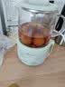小熊（Bear）小型一人养生壶迷你养生杯  煮茶恒温烧水壶 办公室杯子0.4L母婴全玻璃壶 YSH-F04E1 礼物 实拍图