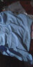 JACK WOKEKNSN短袖t恤男纯棉夏季男士纯色宽松上衣情侣款男女圆领半袖潮流男装 宝蓝色 M（建议100-120斤） 实拍图