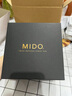 美度（MIDO）瑞士手表 花淅系列 月相款 复古红 时尚优雅 石英皮带女表 实拍图