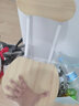观藤折叠椅现代简约家用餐桌椅户外便携式靠背餐椅时尚办公培训椅 折叠椅（原木纹） 实拍图