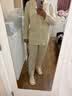 全棉时代孕妇月子服7A抗菌哺乳孕妇装睡衣家居服套装 晚安小可爱165 实拍图