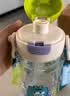 babycare儿童水杯二合一双饮户外运动水杯Tritan-600mL3岁+宝宝上学专用 实拍图