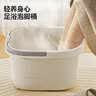 五月花泡脚桶加深21cm*1只装手提洗脚盆养生家用便携按摩免安装 实拍图