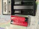 德力普（Delipow）18650锂电池14400mWh尖头2节3.7V-4.2V通用可充电锂电池配双槽智能转灯充电器强光手电筒专用 实拍图