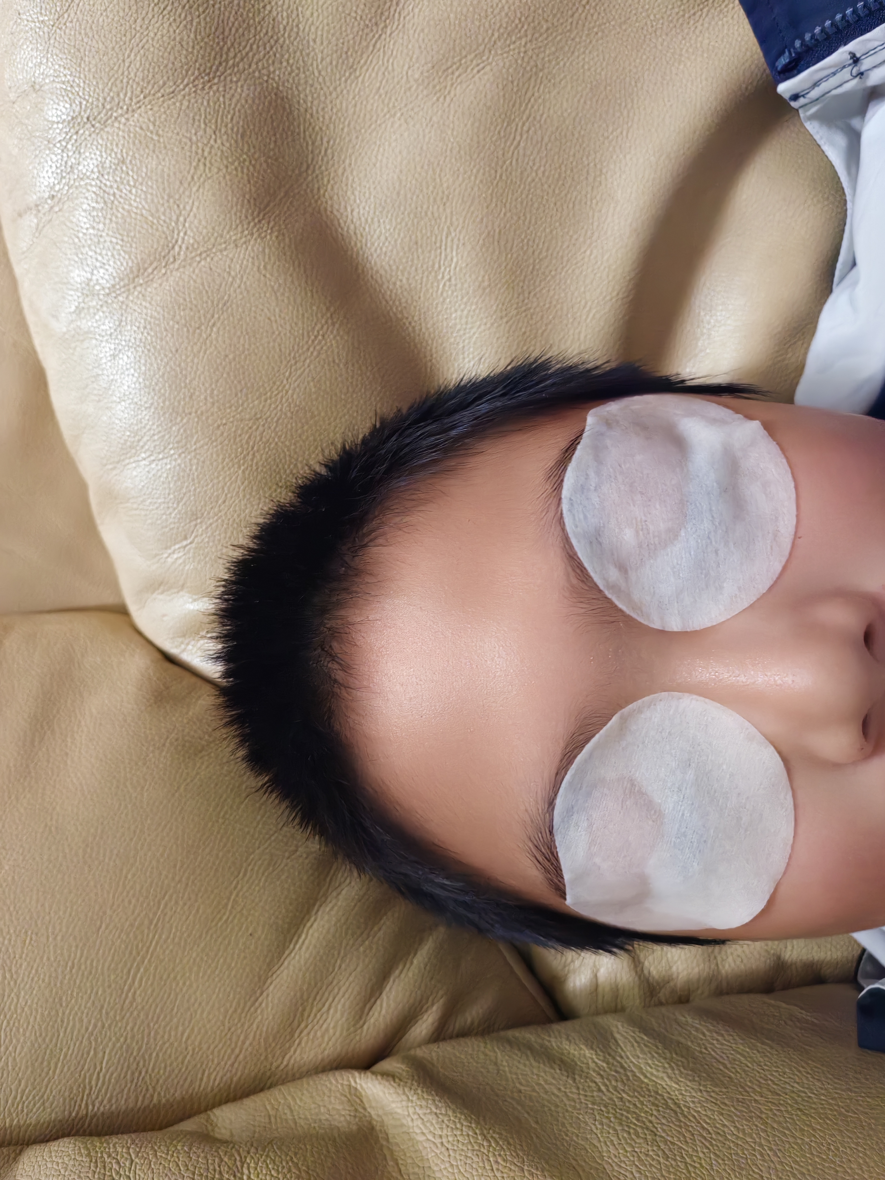 珍视明小黄鸭叶黄素护眼贴少年型45对学生儿童通用冷敷眼膜 实拍图