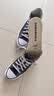 匡威（Converse）All Star经典帆布男女高帮休闲运动鞋黑色1Z588 102307/海军蓝 38 实拍图