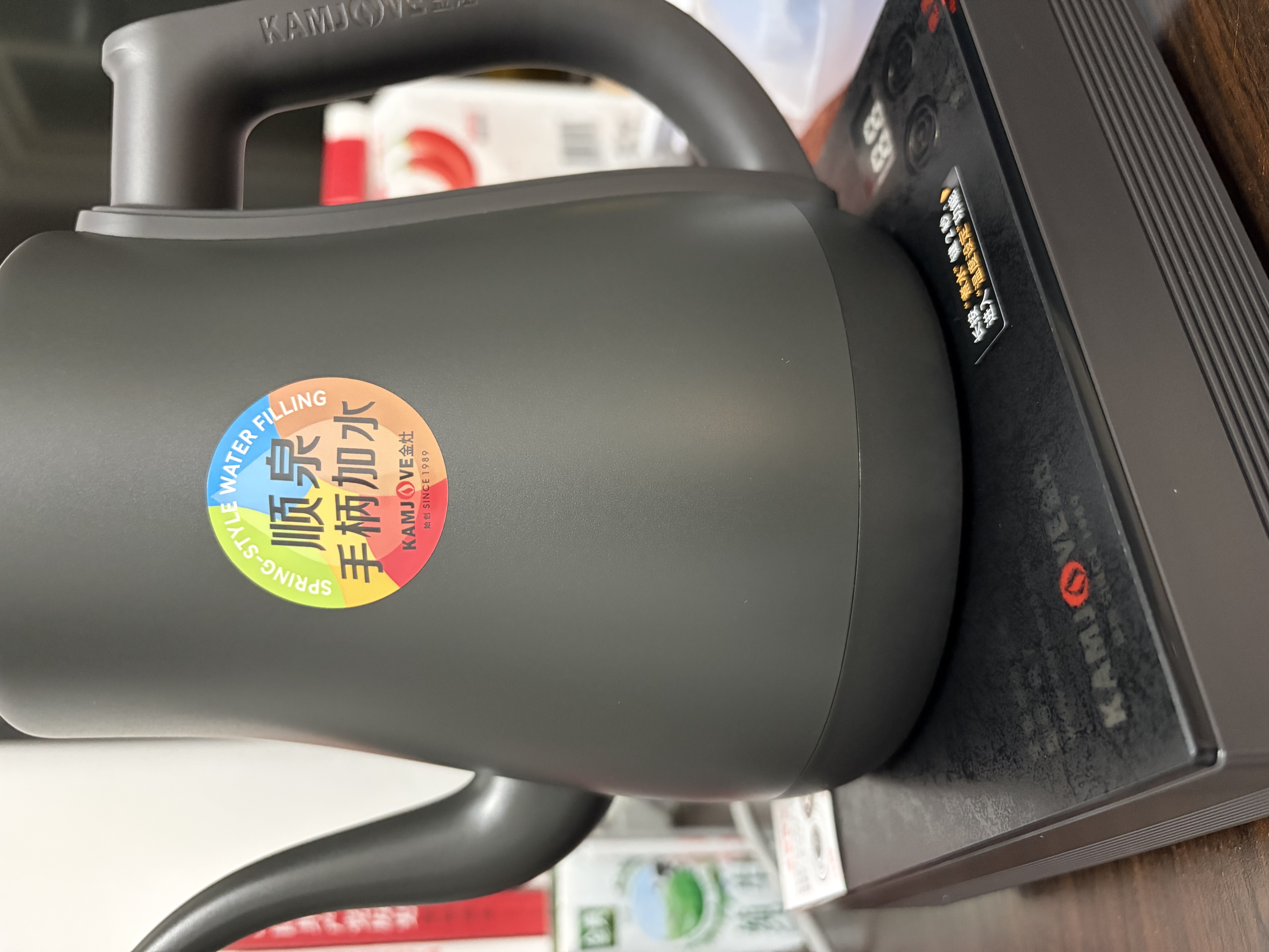 金灶（KAMJOVE）自动上水烧水壶电热水壶 顺泉上水电茶炉1.2L烧水保温一体全自动恒温 304不锈钢R7 实拍图