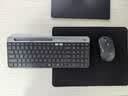 罗技（Logitech）时尚系列 K580 无线蓝牙键盘 办公键盘 便携超薄 笔记本键盘 平板键盘 星空灰 101键 实拍图