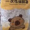 双枪（Suncha）食品级抗菌保鲜膜套 一次性PE保鲜罩微波炉可用剩菜防尘罩100只装 实拍图