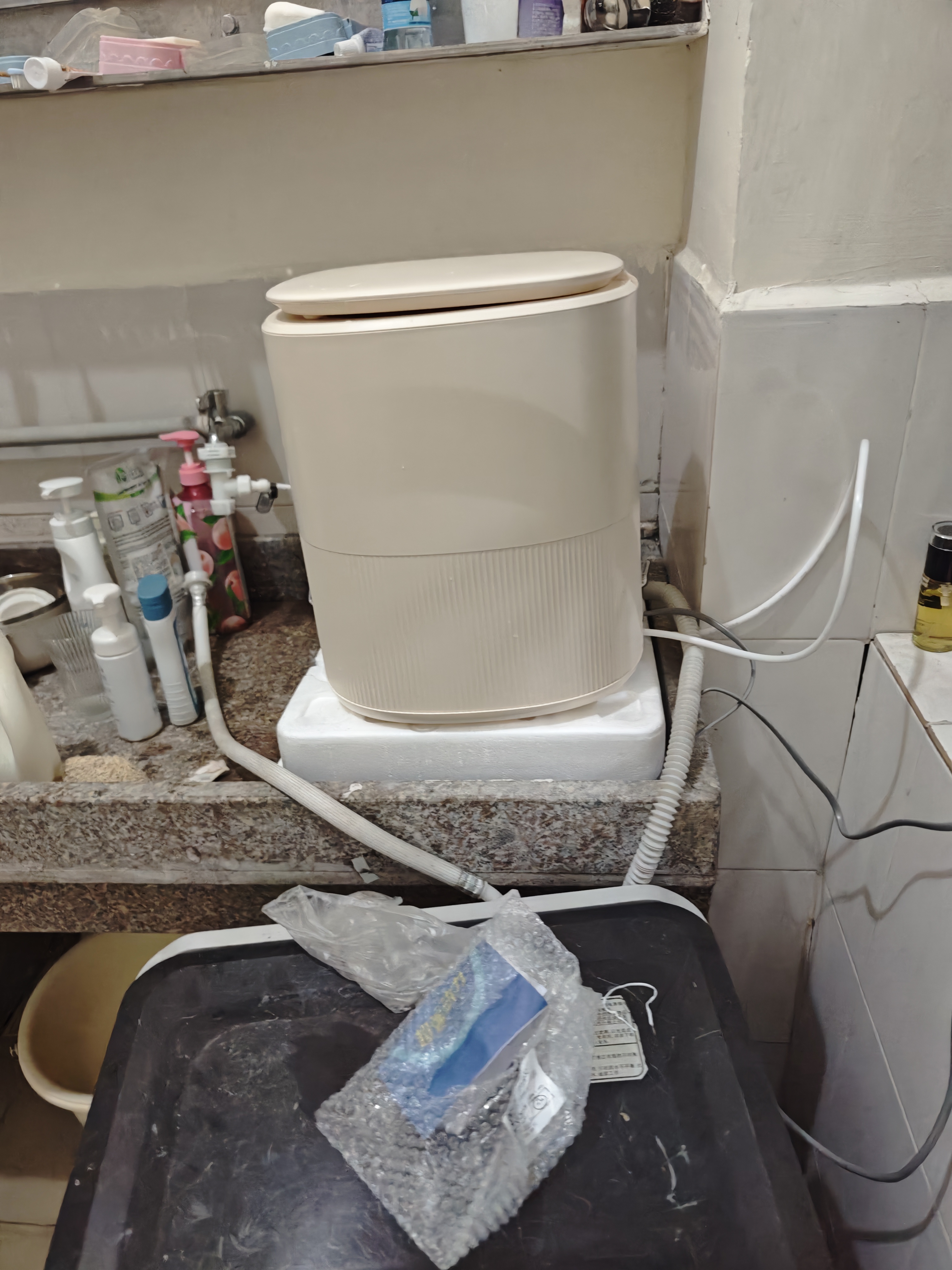 京东京造内衣洗衣机迷你母婴洗衣机洗内衣洗袜子全自动洗衣机小型波轮高温煮洗洗脱一体除菌600W礼物 实拍图