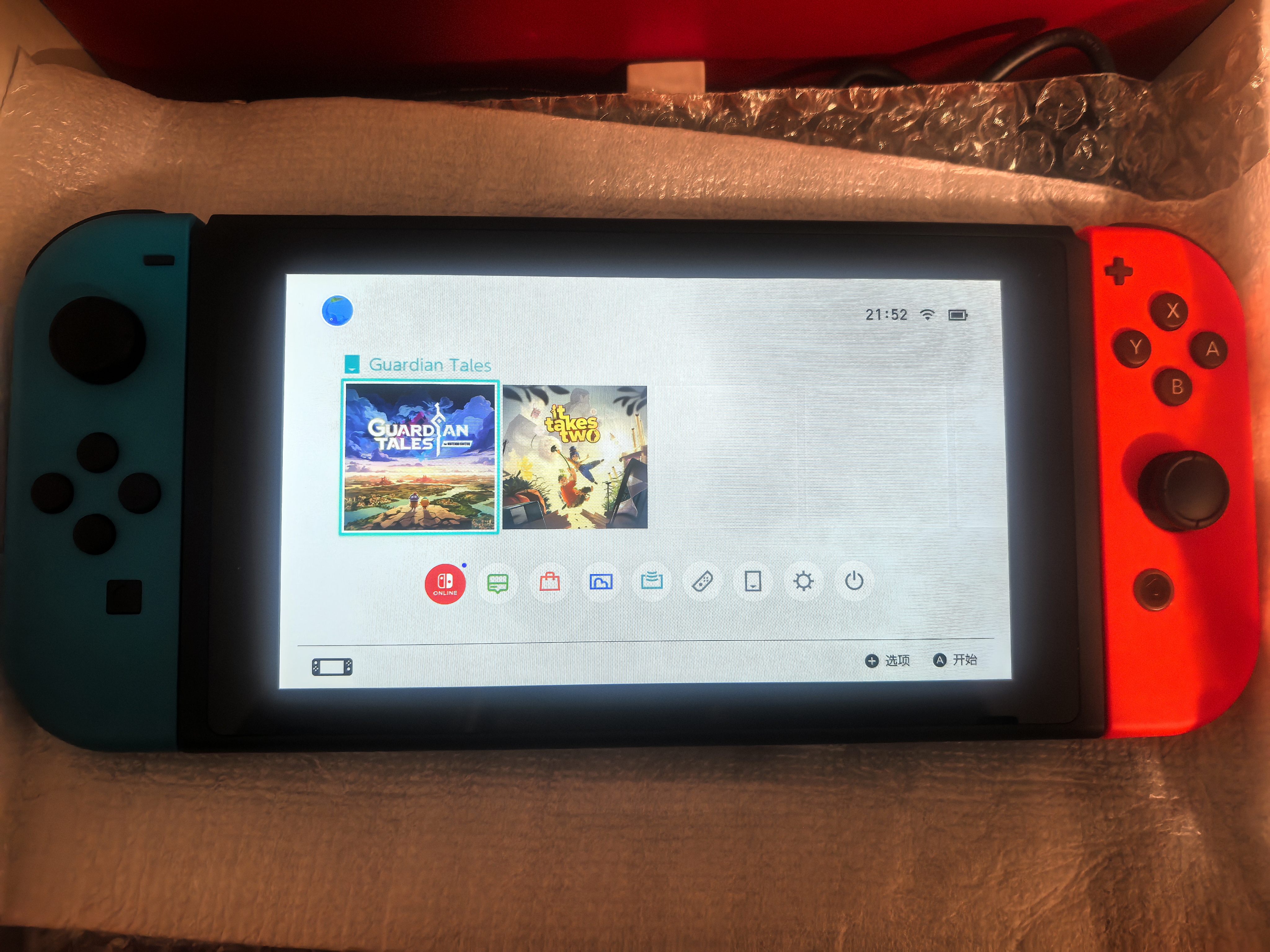 任天堂（Nintendo）【国内保税仓】Switch2/1代 OLED/续航加强日版/港版便携家用ns体感游戏机掌机 日版续航红蓝32GB保税（赠共享会员） 实拍图
