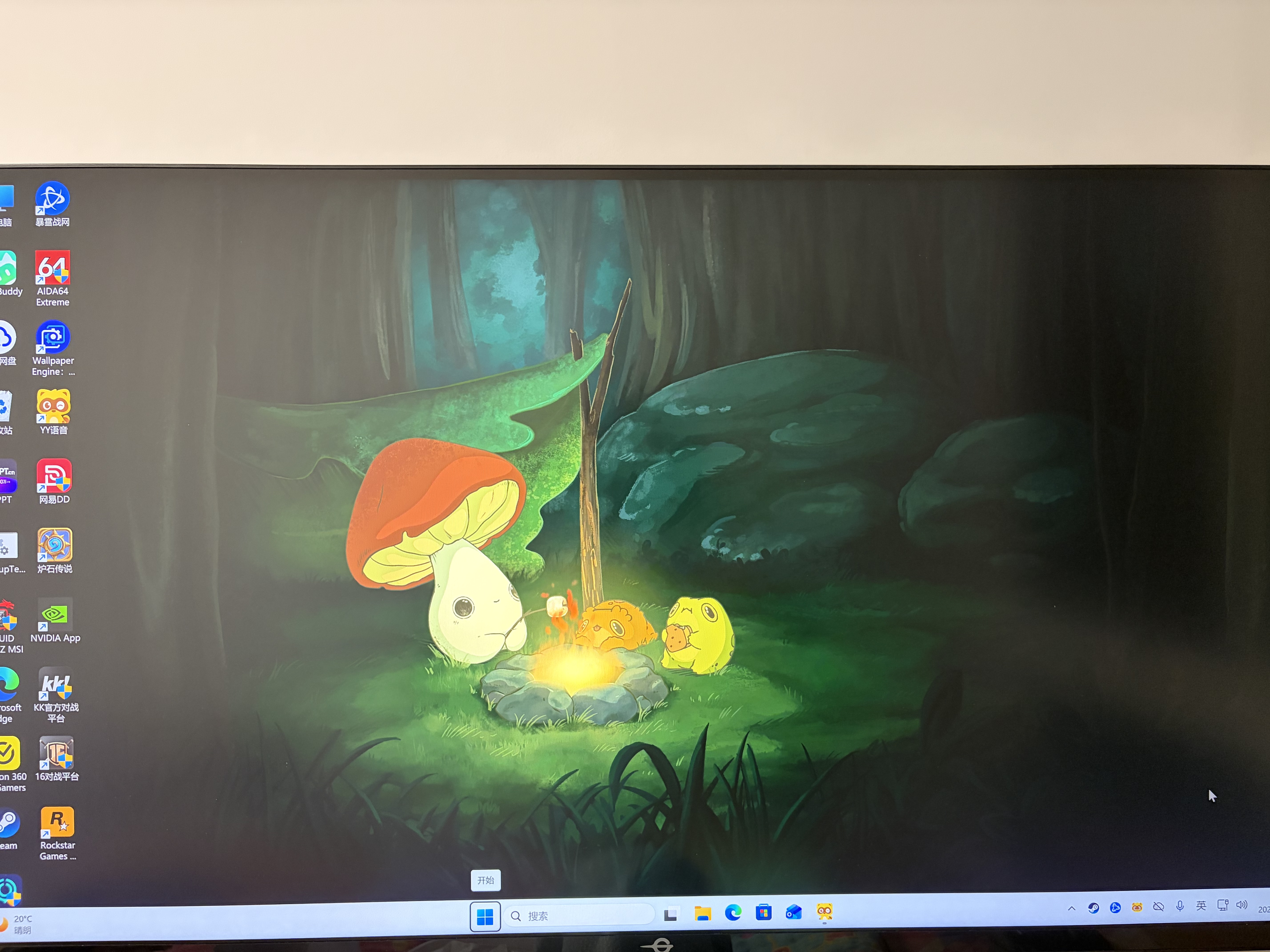 泰坦军团 31.5英寸2304分区 MiniLED 4K 160Hz双模320Hz HDR1000 DyDs0.5ms消除拖影 电竞显示器P326MV MAX 实拍图