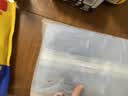 金号纯棉毛巾柔软强吸水洗脸巾居家A类纯棉运动毛巾 2条装 蓝色/红色 实拍图