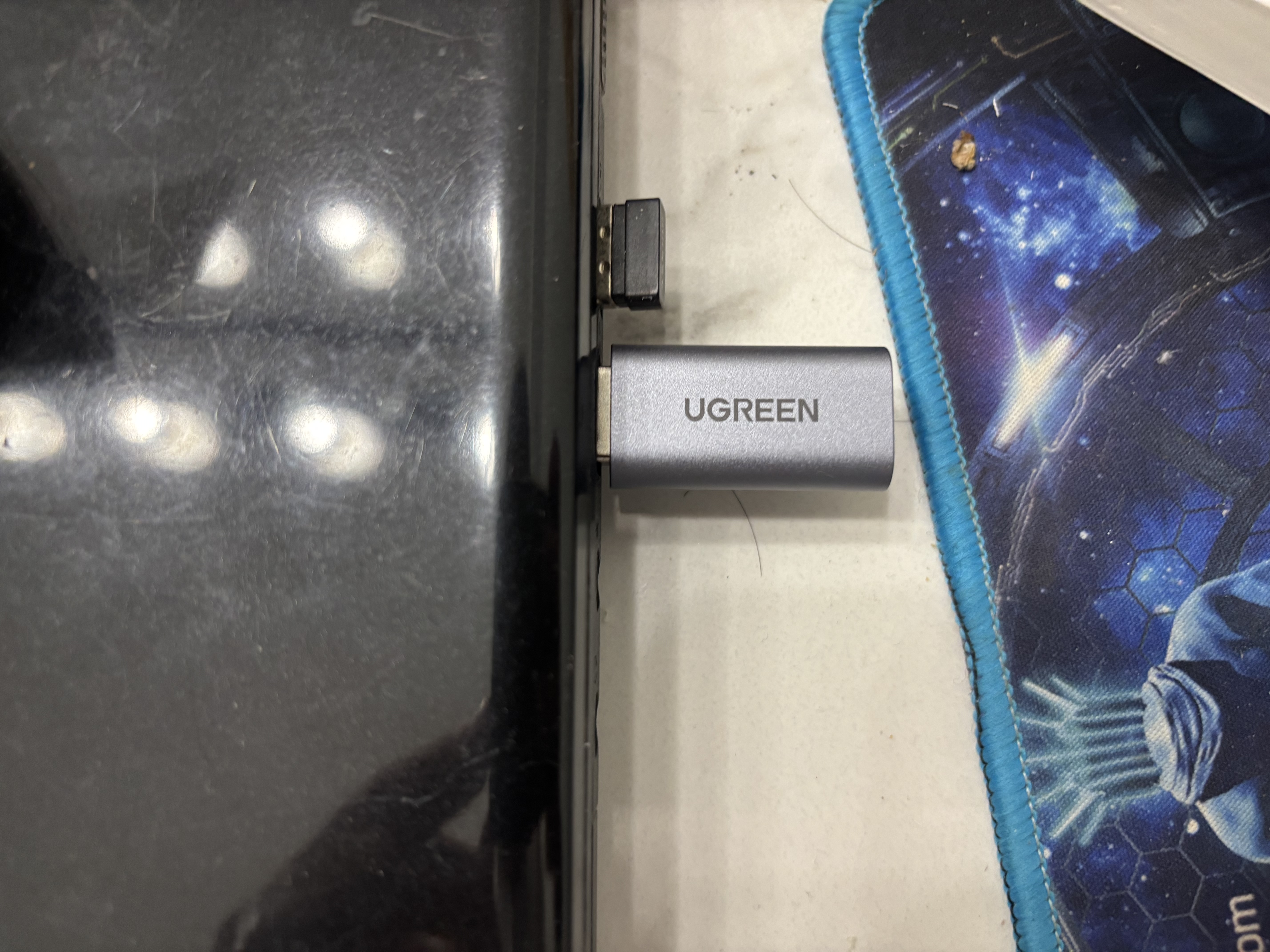 绿联USB转3.5mm外置声卡 耳机麦克风二合一转换器线音频转接头 适用电脑笔记本PS5音响耳机 免驱80864 实拍图