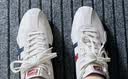 Onitsuka Tiger鬼塚虎男鞋 慢跑鞋透气轻便男女款运动休闲鞋RUNSPARK 白色/藏青色(1183B480-107) 42.5 实拍图