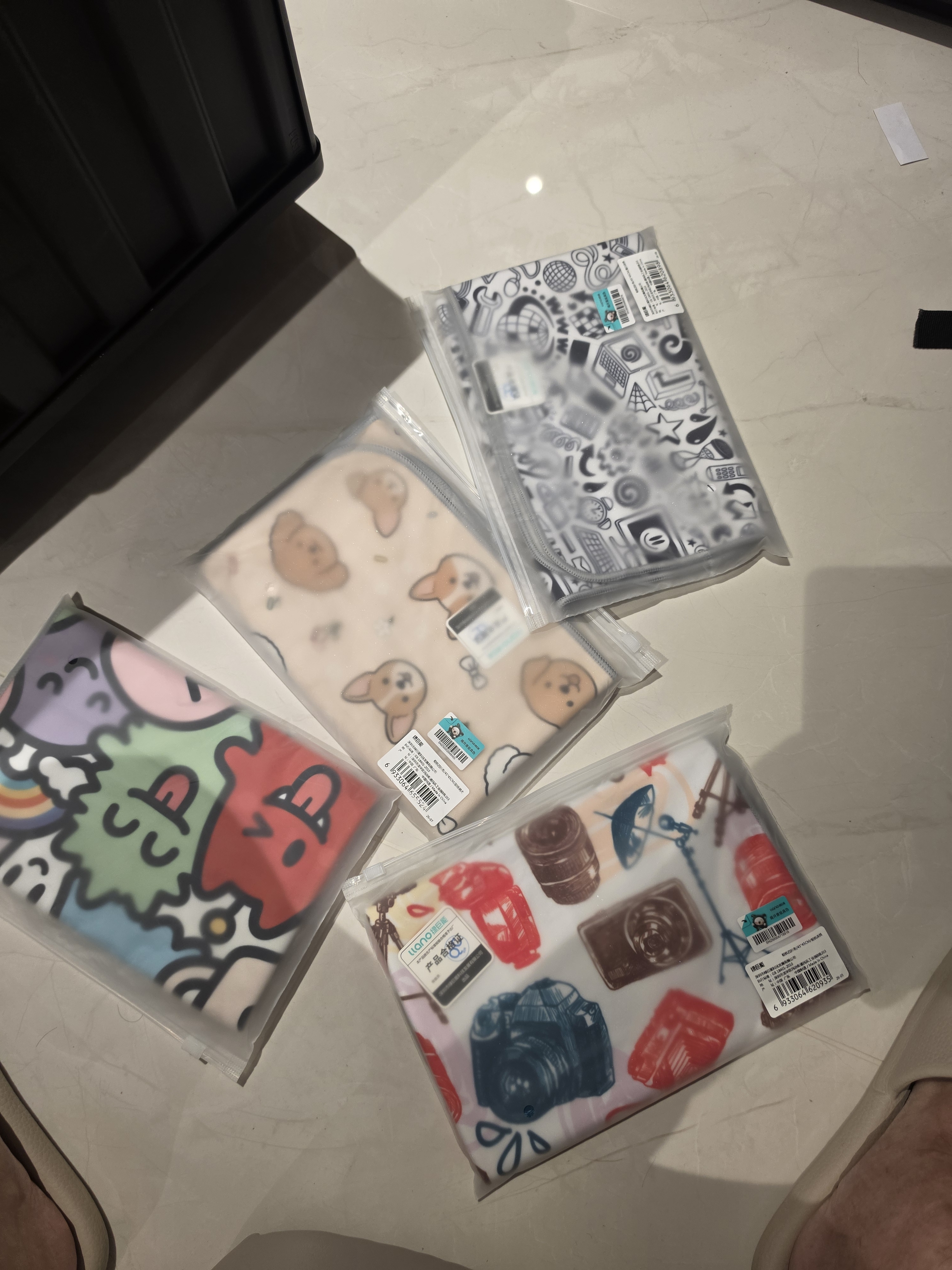 绿巨能（llano）相机魔术布百折布包裹布百贴布适用佳能尼康索尼富士单反微单大疆Pocket4/3/影石luna内胆包化妆包 实拍图