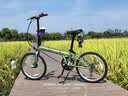 大行（DAHON）D6经典折叠自行车20英寸6速折叠车成人男女士学生折叠单车KBC061 青草绿 实拍图