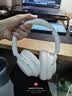 QCY H3S 头戴式-56dB主动降噪【双金标+A级降噪认证】7麦蓝牙耳机无线有线游戏低延迟超长续航 白色 实拍图