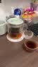 小熊（Bear）小型一人养生壶迷你养生杯  煮茶恒温烧水壶 办公室杯子0.4L母婴全玻璃壶 YSH-F04E1 礼物 实拍图