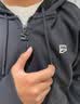 彪马（PUMA）男装运动服上衣户外防风夹克外套 黑色 XL 实拍图