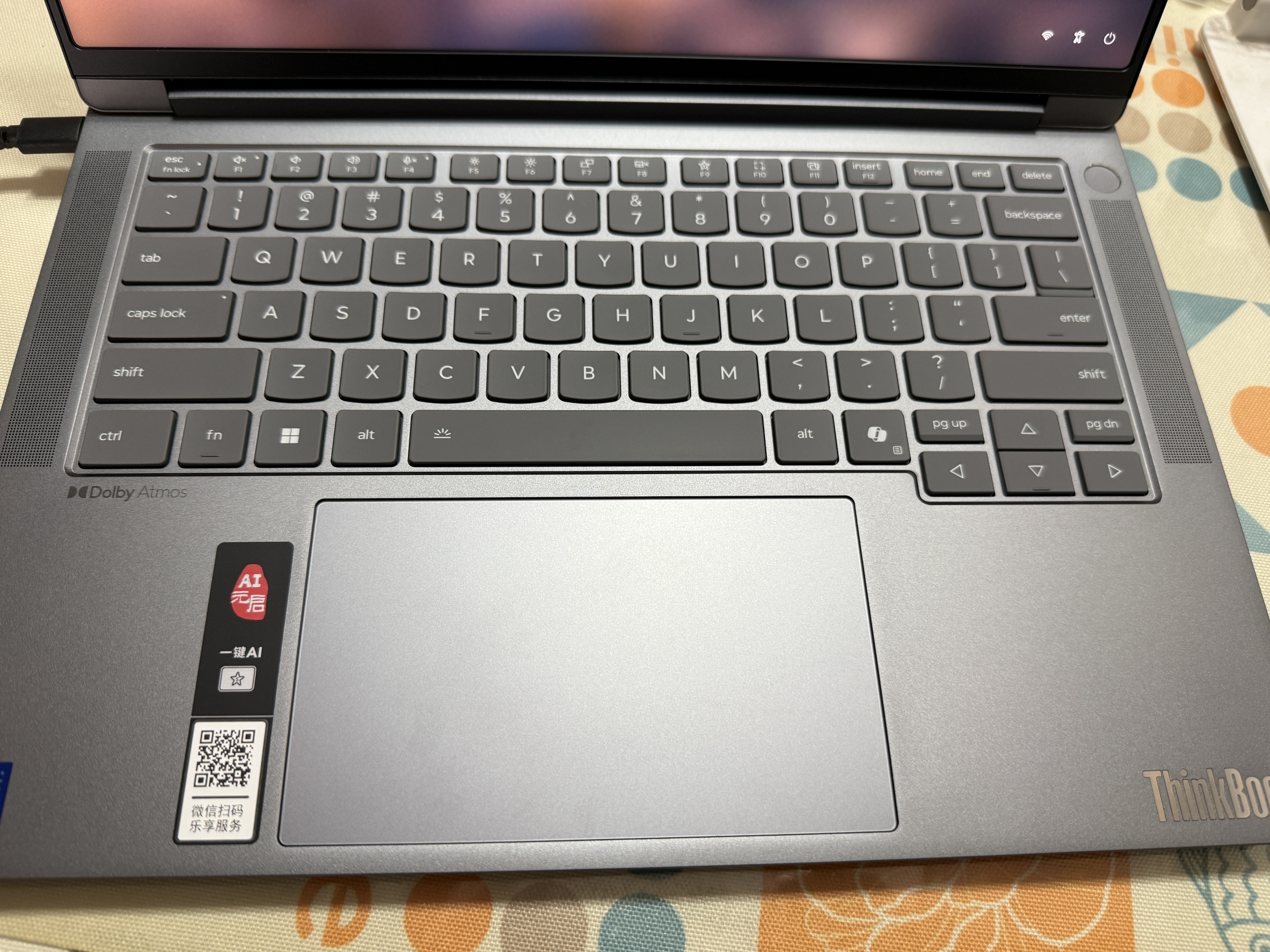 ThinkPad联想笔记本电脑ThinkBook14+ 2026 AI全能本 英特尔酷睿Ultra5 336H 16G 1T 3K 14.5英寸月神灰 实拍图