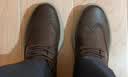 斯凯奇（Skechers）商务鞋男士秋季闪穿一脚蹬休闲鞋厚底减震通勤德比男鞋205704 实拍图