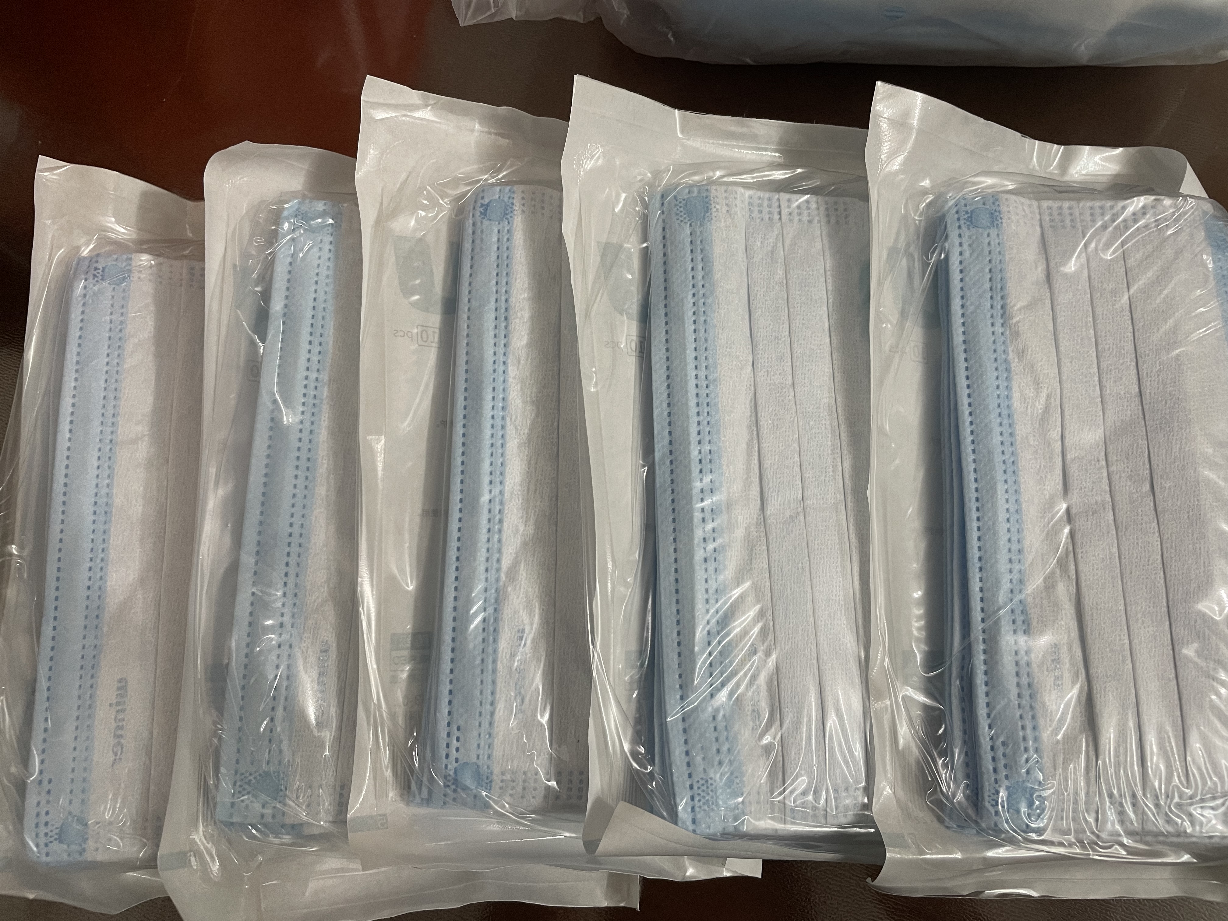 稳健一次性医用外科口罩亲肤100只 灭菌级防尘口罩保暖冬季防寒 实拍图
