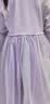 迪士尼爱莎公主裙子女秋季新款女童连衣裙春秋儿童公主裙LX81227 紫120 实拍图