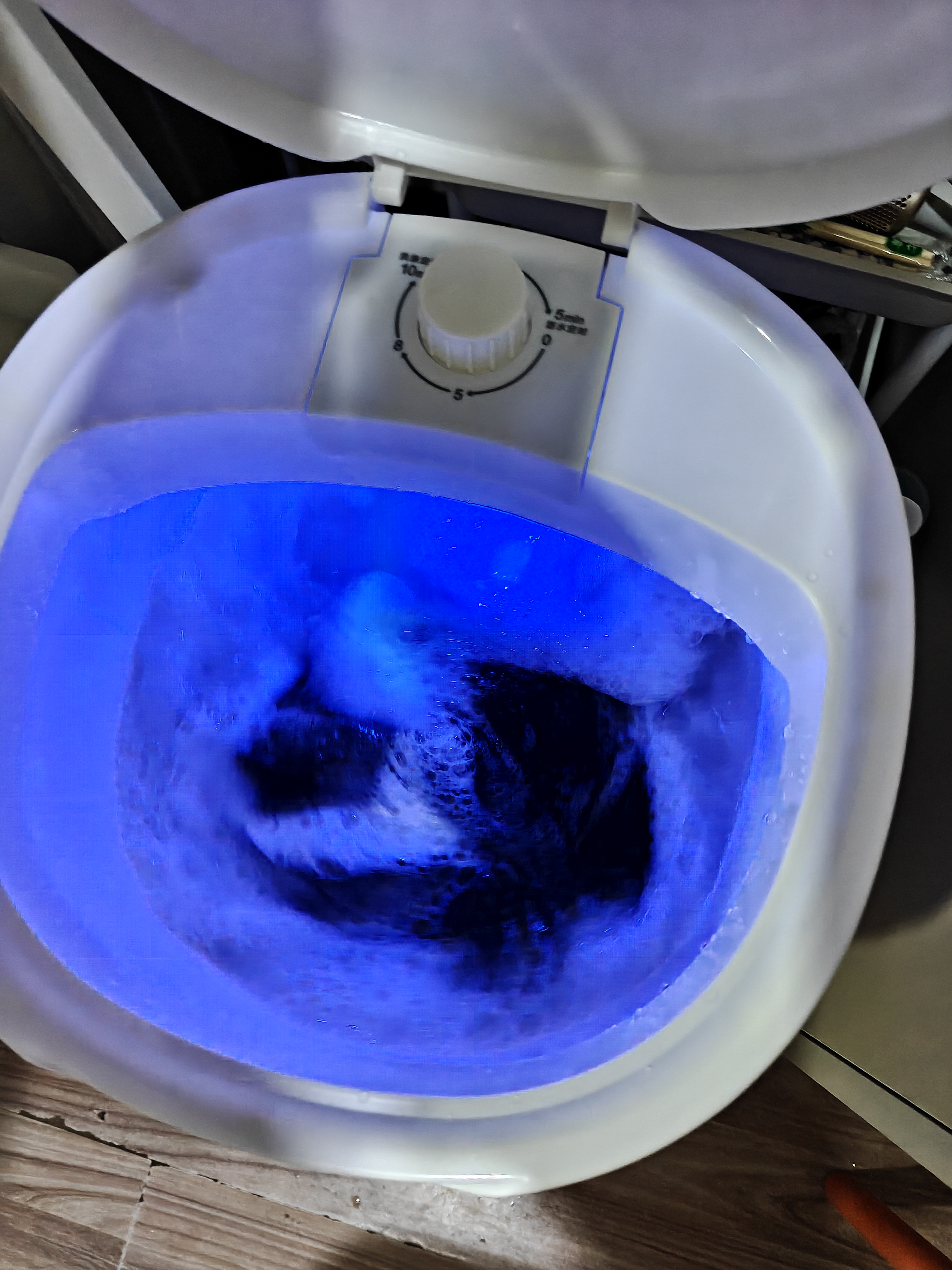 VCJ洗衣机半全自动迷你洗衣机小型洗脱一体小型家用母婴内衣裤洗袜子神器儿童单身人宿舍出租房 新4.5KG【立体水洗去污*定时降噪快洗】珍珠白 实拍图