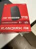 Sandisk闪迪1TB Type-c USB3.2移动固态硬盘（PSSD）E31高速 移动SSD 读速1000MB/s 兼容手机笔记本电脑 实拍图
