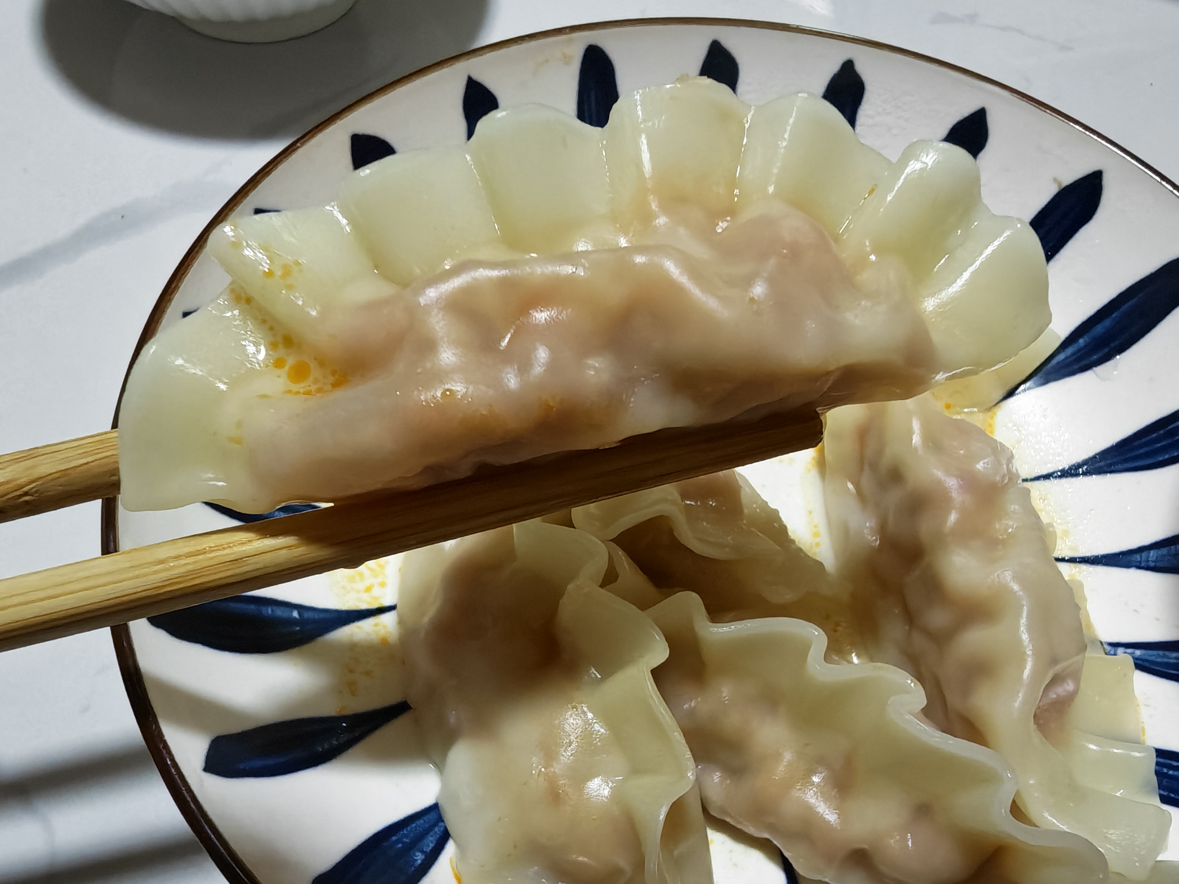 必品阁（bibigo）韩式泡菜王水饺1800g 约72只 蒸饺京东独家儿童早餐速冻半成品 实拍图
