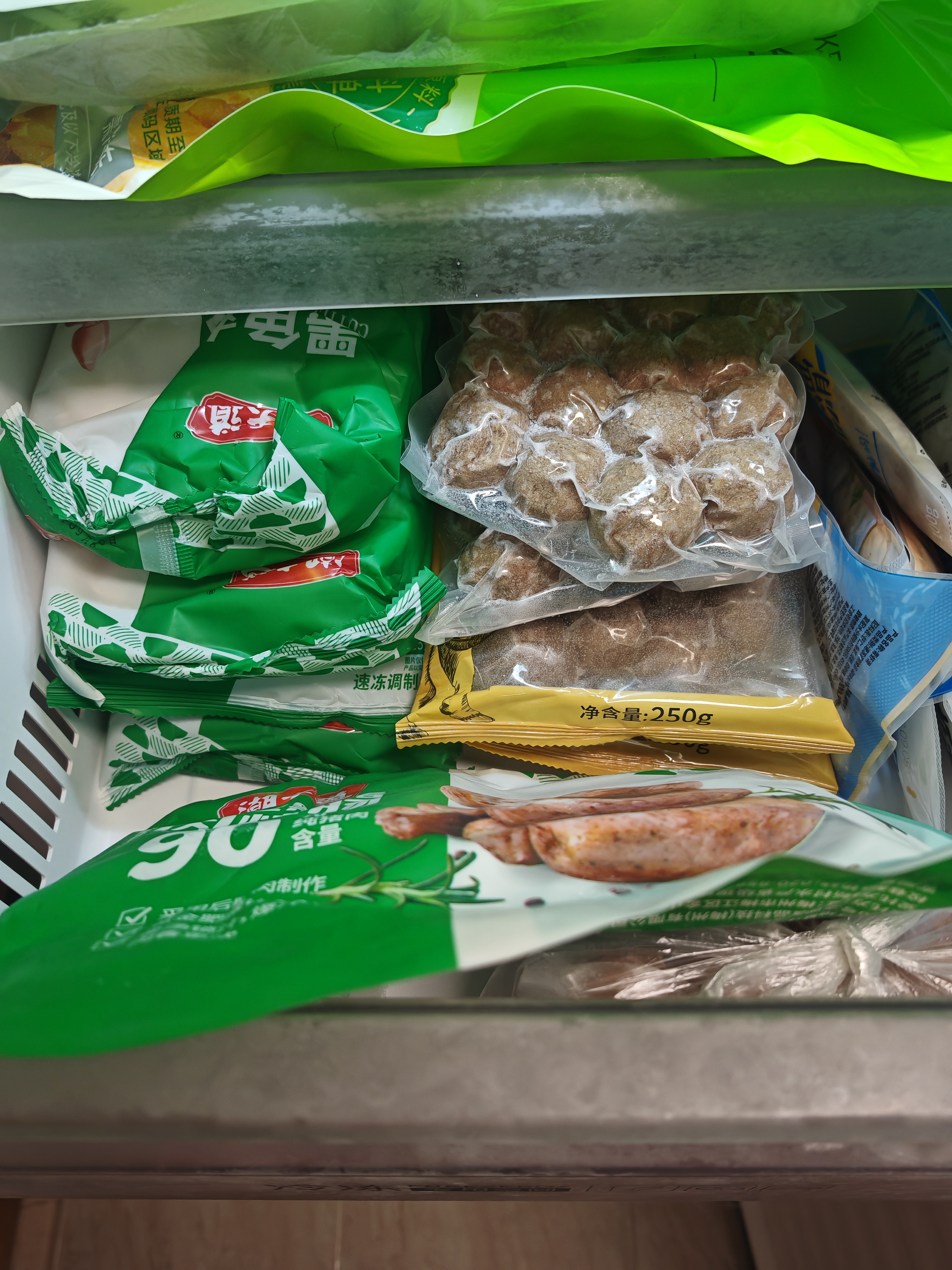 潮夫道飞鱼籽虾滑100g*2+青虾滑100g*3 95%虾肉含量虾饼火锅食材烧烤 实拍图