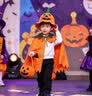 极度空间万圣节服装儿童男女孩南瓜袋披风帽子道具万圣装饰派对cos表演服 实拍图