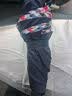 天堂伞 加大雨伞三折 经典商务伞格纹10骨加大雨伞男女 藏青 实拍图