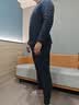 杉杉【100%羊毛夹绒五层加厚】男士保暖内衣套装冬季抗寒秋衣秋裤内衣 实拍图