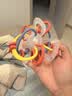 babycare宝宝牙胶磨牙咬胶婴儿玩具曼哈顿球星空手抓球6月+ 杜巴利红 实拍图