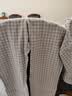 MUJI[自营限定款]女士无侧缝 双层纱织睡衣 纯棉家居服 薰衣草色 L 实拍图