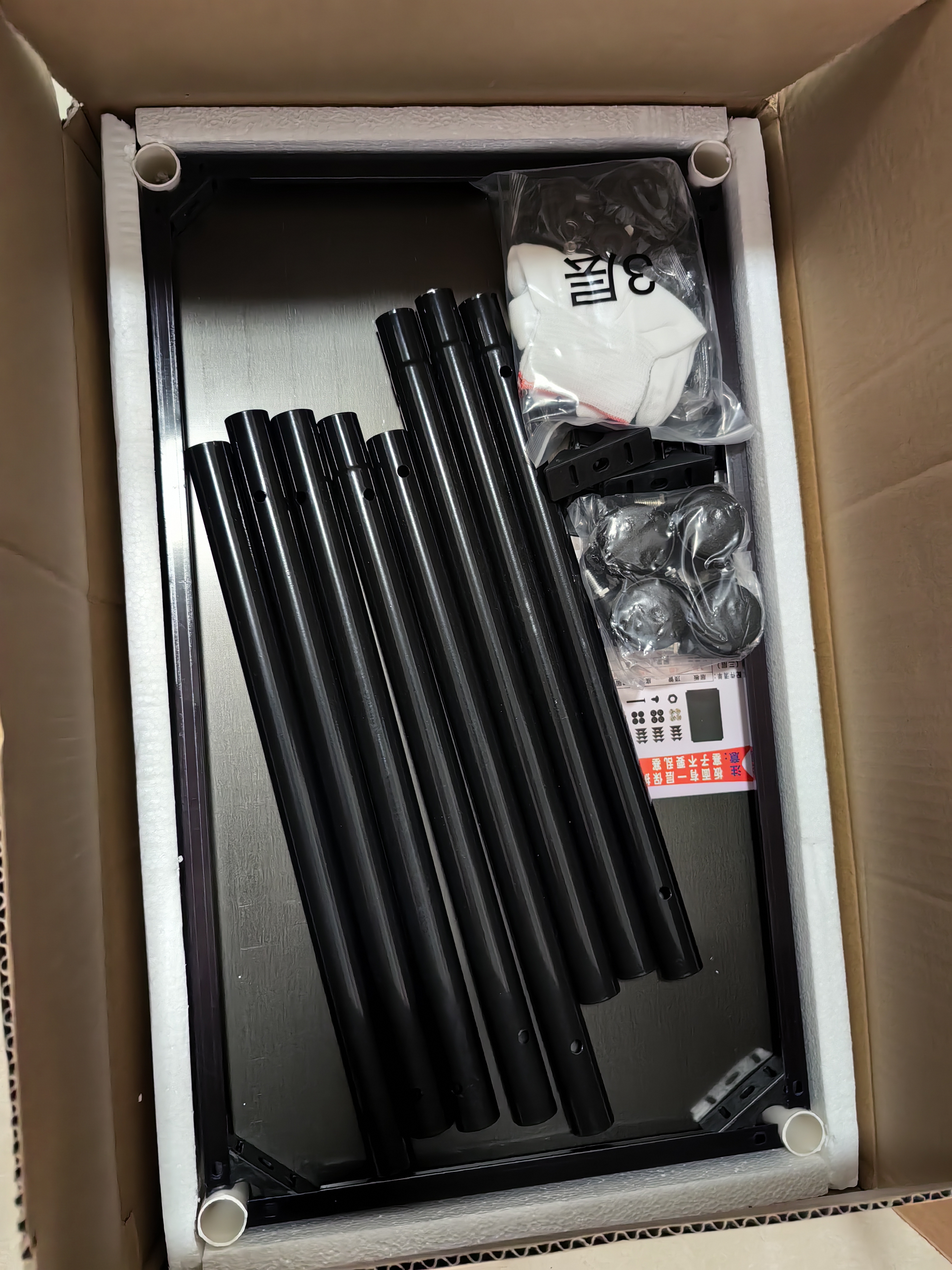 UOEN厨房多功能置物架家用落地多层储物柜微波炉收纳放锅用具货架子 实拍图