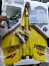 志扬玩具超大遥控飞机战斗机航模固定翼滑翔机男孩儿童玩具模型生日礼物 45分钟续航 740黄色三电航拍 实拍图