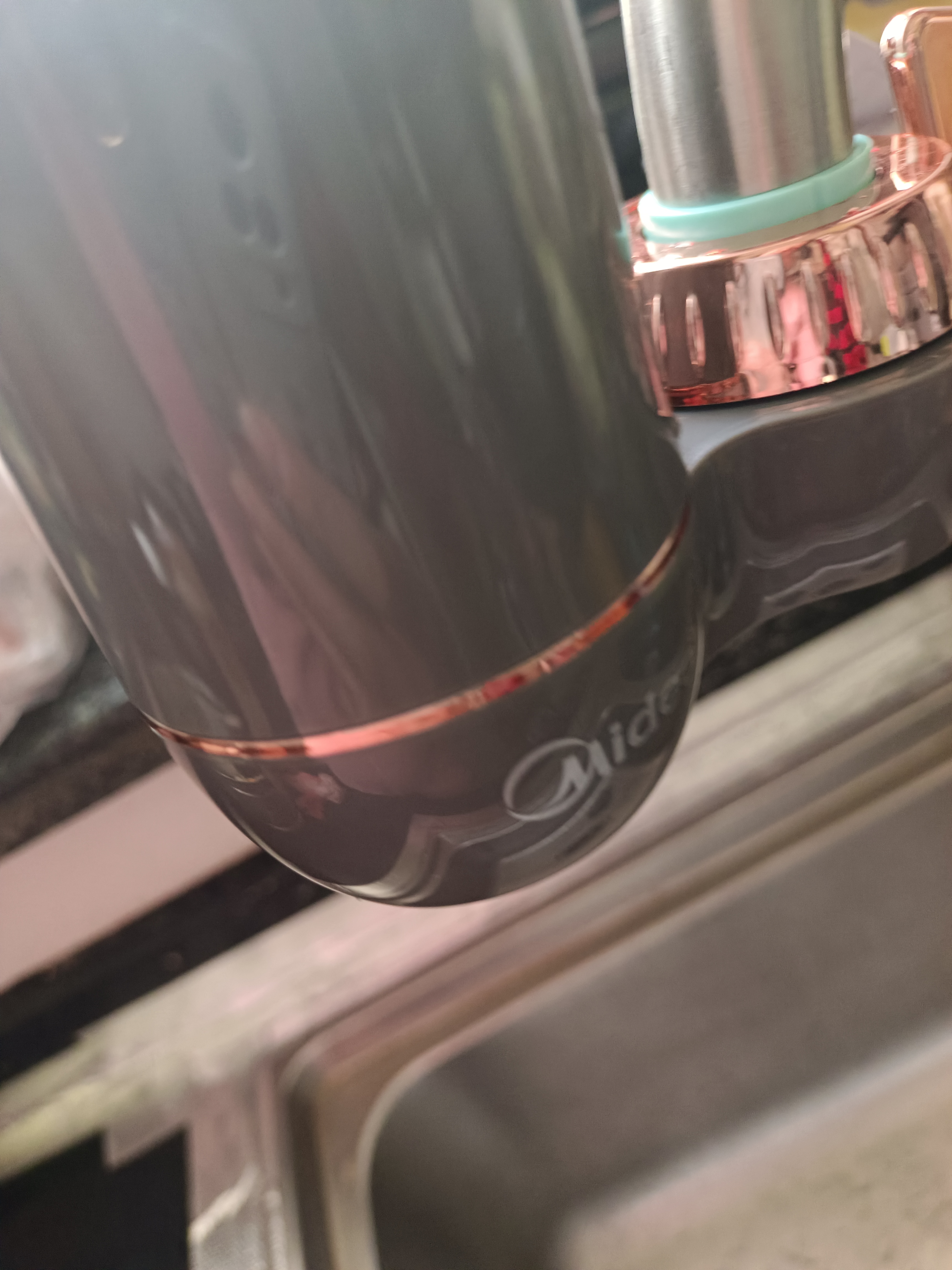 美的（Midea）净水器水龙头过滤器家用自来水滤水器直饮前置过滤器厨房卫生间通用除水垢除余氯双出水可清洗滤芯 一机三芯【两年免换滤芯】 实拍图