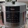 美的（Midea）高压锁鲜蒸电压力锅5L 智能预约多功能一体电饭煲家用4-6人开盖火锅煲汤双胆电饭锅MY-YL50Q3-451 实拍图